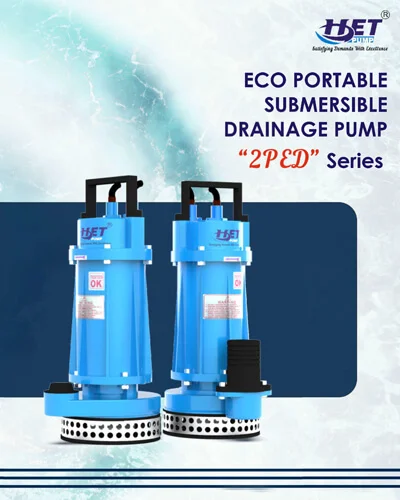 2ped eco portable submersible pump